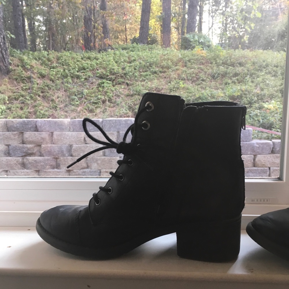 Black Combat Boots